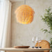 Endon 109204 Pushpa Pendant Shade Natural rattan 10W LED E27 or B22 (Required) - westbasedirect.com
