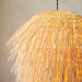 Endon 109204 Pushpa Pendant Shade Natural rattan 10W LED E27 or B22 (Required) - westbasedirect.com