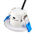 Saxby 109804 ShieldECO CCT single IP65 5W Matt white paint & clear acrylic 5W LED module (SMD 2835  CCT) CCT - westbasedirect.com