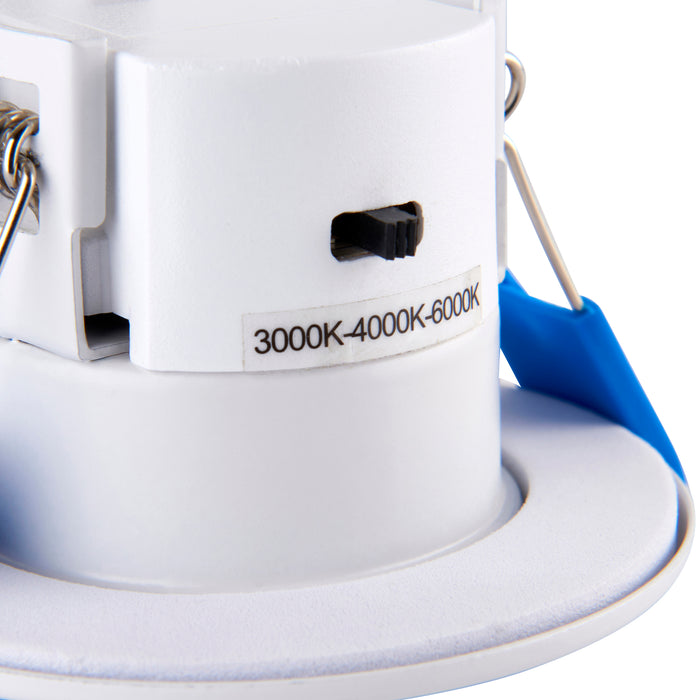 Saxby 109804 ShieldECO CCT single IP65 5W Matt white paint & clear acrylic 5W LED module (SMD 2835  CCT) CCT - westbasedirect.com