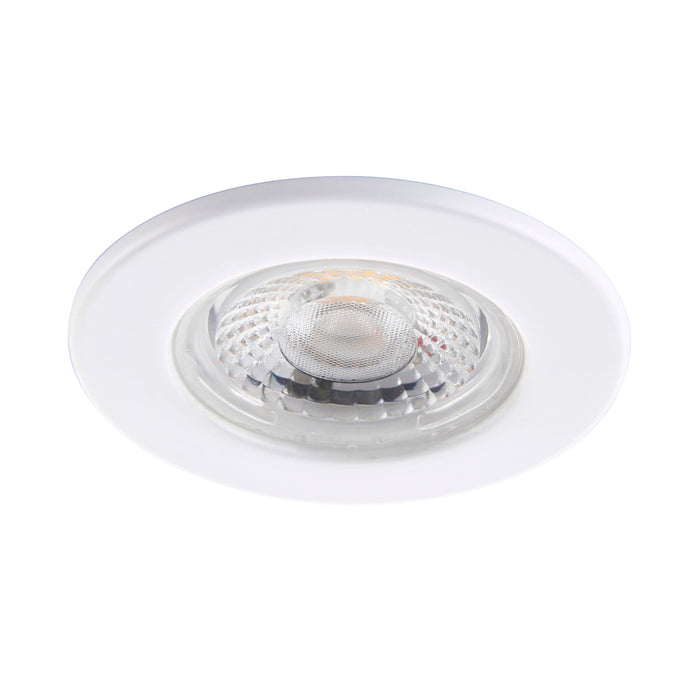 Saxby 109804 ShieldECO CCT single IP65 5W Matt white paint & clear acrylic 5W LED module (SMD 2835  CCT) CCT - westbasedirect.com