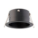Saxby 109807 Saxby ShieldONE 65 fire-rated Open Can 10W Matt black paint 10W LED GU10 Cool White - westbasedirect.com
