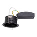 Saxby 109807 Saxby ShieldONE 65 fire-rated Open Can 10W Matt black paint 10W LED GU10 Cool White - westbasedirect.com