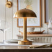 Endon 110455 Bridport Rechargeable Table Warm brass plate 2W LED (SMD 2835) Warm White - westbasedirect.com