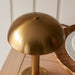 Endon 110455 Bridport Rechargeable Table Warm brass plate 2W LED (SMD 2835) Warm White - westbasedirect.com