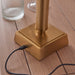 Endon 110457 Trobridge Rechargeable Table Base Brushed aged brass plate 1.5W LED (SMD 2835) Warm White - westbasedirect.com