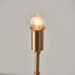 Endon 110458 Burley Rechargeable Table Base Brushed aged brass plate 1.5W LED (SMD 2835) Warm White - westbasedirect.com