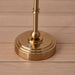 Endon 110458 Burley Rechargeable Table Base Brushed aged brass plate 1.5W LED (SMD 2835) Warm White - westbasedirect.com