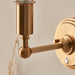 Endon 110459 Burley Rechargeable Wall Fitting Brushed aged brass plate 1.5W LED (SMD 2835) Warm White - westbasedirect.com