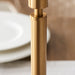 Endon 110461 Upton Rechargeable Table Base Brushed aged brass plate 1.5W LED (SMD 2835) Warm White - westbasedirect.com