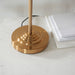 Endon 110721 Highclere 3lt Table Vintage brass & natural linen 3 x 7W LED E14 (Required) - westbasedirect.com