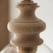 Endon 110825 Cotswold Pendant Natural ash, brushed aged brass plate & clear glass  10W LED E27 (Required) - westbasedirect.com