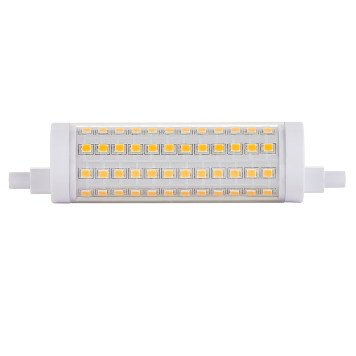 Endon 110912 R7s LED 118mm Dimmable Clear & white pc 13W LED R7s Warm White - westbasedirect.com