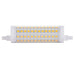 Endon 110912 R7s LED 118mm Dimmable Clear & white pc 13W LED R7s Warm White - westbasedirect.com
