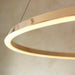 Endon 110958 Staten Pendant French gold finish & white silicone 43.5W LED tape module (SMD 2835) Warm White - westbasedirect.com
