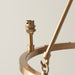 Endon 111203 Chester 3lt Pendant Fitting Brushed aged brass plate 3 x 7W LED B22 (Required) - westbasedirect.com