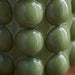 Endon 111257 Bobble Table Base Olive green glaze & brushed aged brass plate 10W LED B22 (Required) - westbasedirect.com