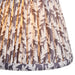 Endon 111294 Leaf 16cm Tapered Shade Pearl grey fabric 7W LED E14 or B22 (Required) - westbasedirect.com
