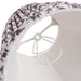 Endon 111294 Leaf 16cm Tapered Shade Pearl grey fabric 7W LED E14 or B22 (Required) - westbasedirect.com