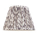 Endon 111295 Leaf 20cm Tapered Shade Pearl grey fabric 7W LED E14 or B22 (Required) - westbasedirect.com