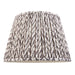 Endon 111298 Leaf 35cm Tapered Shade Pearl grey fabric 10W LED E27 or B22 (Required) - westbasedirect.com