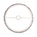 Endon 111299 Leaf 40cm Tapered Shade Pearl grey fabric 10W LED E27 or B22 (Required) - westbasedirect.com