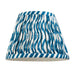 Endon 111301 Ripple 20cm Tapered Shade Marlin blue fabric 7W LED E14 or B22 (Required) - westbasedirect.com