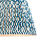Endon 111305 Ripple 40cm Tapered Shade Marlin blue fabric 10W LED E27 or B22 (Required) - westbasedirect.com