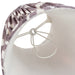 Endon 111322 Zigzag 16cm Tapered Shade Pearl grey fabric 7W LED E14 or B22 (Required) - westbasedirect.com