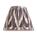 Endon 111322 Zigzag 16cm Tapered Shade Pearl grey fabric 7W LED E14 or B22 (Required) - westbasedirect.com