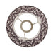 Endon 111323 Zigzag 20cm Tapered Shade Pearl grey fabric 7W LED E14 or B22 (Required) - westbasedirect.com