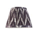 Endon 111323 Zigzag 20cm Tapered Shade Pearl grey fabric 7W LED E14 or B22 (Required) - westbasedirect.com