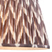 Endon 111326 Zigzag 35cm Tapered Shade Pearl grey fabric 10W LED E27 or B22 (Required) - westbasedirect.com