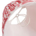 Endon 111337 Ikat 16cm Tapered Shade Coral pink fabric 7W LED E14 or B22 (Required) - westbasedirect.com