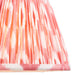 Endon 111338 Ikat 20cm Tapered Shade Coral pink fabric 7W LED E14 or B22 (Required) - westbasedirect.com