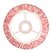 Endon 111338 Ikat 20cm Tapered Shade Coral pink fabric 7W LED E14 or B22 (Required) - westbasedirect.com