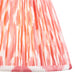 Endon 111339 Ikat 25cm Tapered Shade Coral pink fabric 10W LED E27 or B22 (Required) - westbasedirect.com