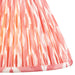 Endon 111340 Ikat 30cm Tapered Shade Coral pink fabric 10W LED E27 or B22 (Required) - westbasedirect.com