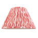 Endon 111340 Ikat 30cm Tapered Shade Coral pink fabric 10W LED E27 or B22 (Required) - westbasedirect.com
