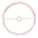 Endon 111341 Ikat 35cm Tapered Shade Coral pink fabric 10W LED E27 or B22 (Required) - westbasedirect.com