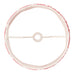 Endon 111342 Ikat 40cm Tapered Shade Coral pink fabric 10W LED E27 or B22 (Required) - westbasedirect.com