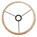 Endon 111507 Raffia 32cm Tapered Shade Natural raffia 10W LED E27 (Required) - westbasedirect.com