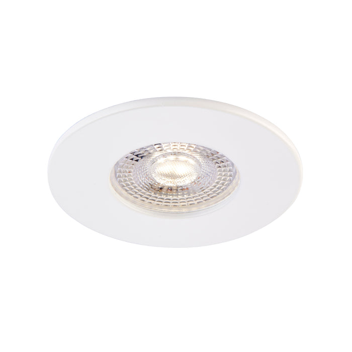 Saxby 111569 Saxby ShieldONE 65 Bezel fixed - White Matt white paint - westbasedirect.com