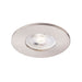 Saxby 111571 Saxby ShieldONE 65 Bezel fixed - Satin Nickel Satin nickel effect plate - westbasedirect.com