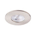Saxby 111571 Saxby ShieldONE 65 Bezel fixed - Satin Nickel Satin nickel effect plate - westbasedirect.com