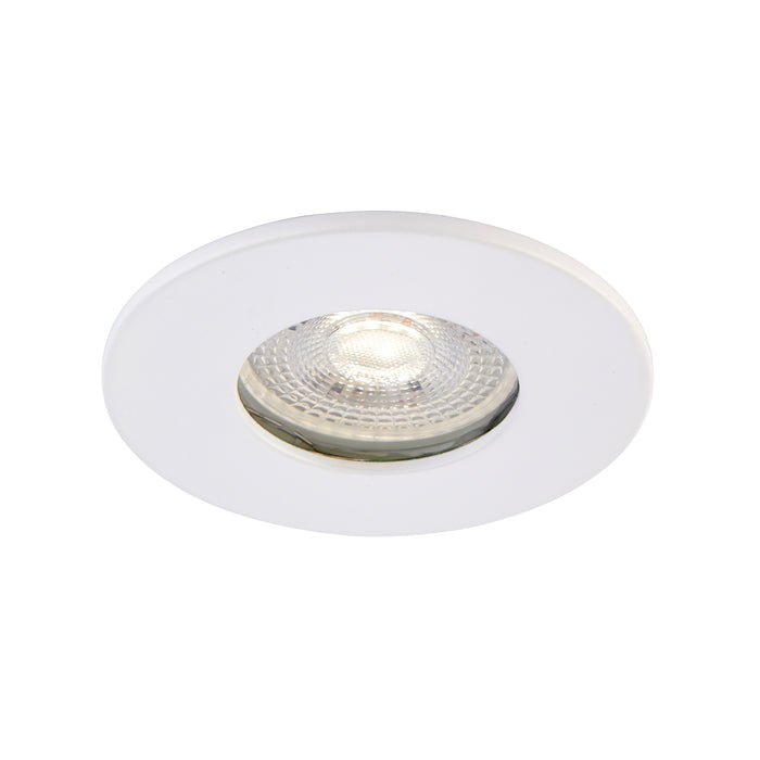 Saxby 111573 Saxby ShieldONE 65 Bezel iP65 - White IP65 Matt white paint - westbasedirect.com