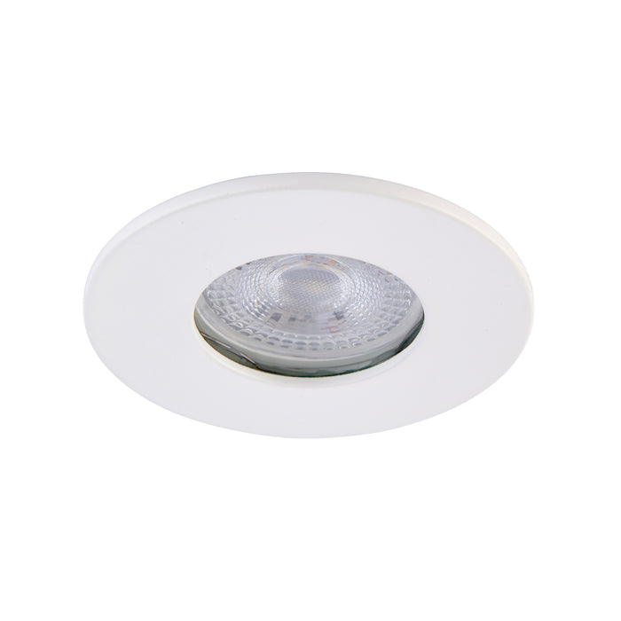 Saxby 111573 Saxby ShieldONE 65 Bezel iP65 - White IP65 Matt white paint - westbasedirect.com