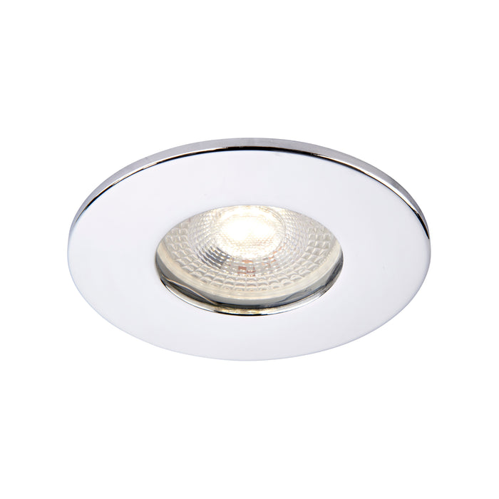 Saxby 111576 Saxby ShieldONE 65 Bezel iP65 - Chrome Chrome effect plate - westbasedirect.com