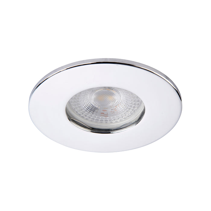 Saxby 111576 Saxby ShieldONE 65 Bezel iP65 - Chrome Chrome effect plate - westbasedirect.com
