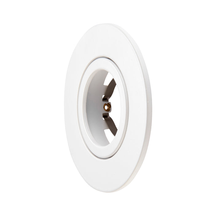 Saxby 111577 Saxby ShieldONE 75 Bezel tilt - White Matt white paint - westbasedirect.com